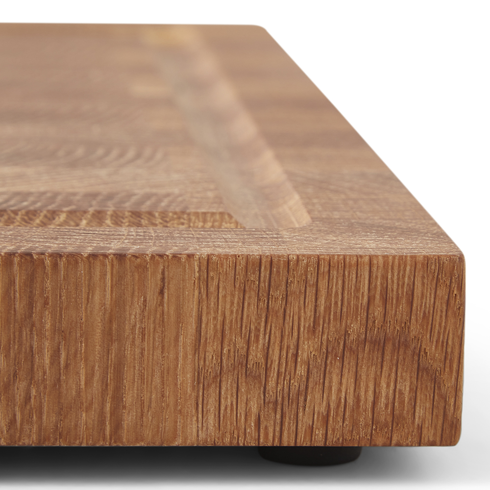 Signerat Skärbräda 37x29 cm Ek