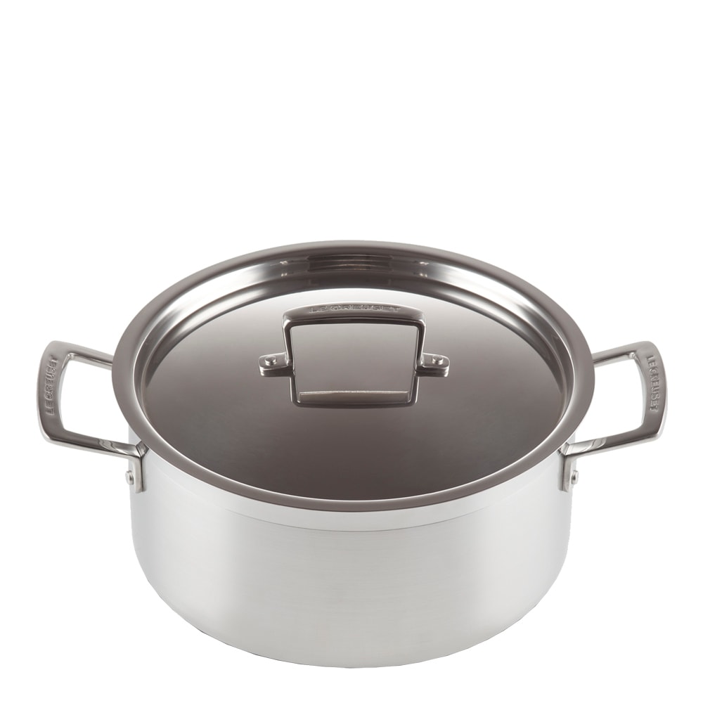 3Ply Gryta Låg med lock 24 cm 5,3 L