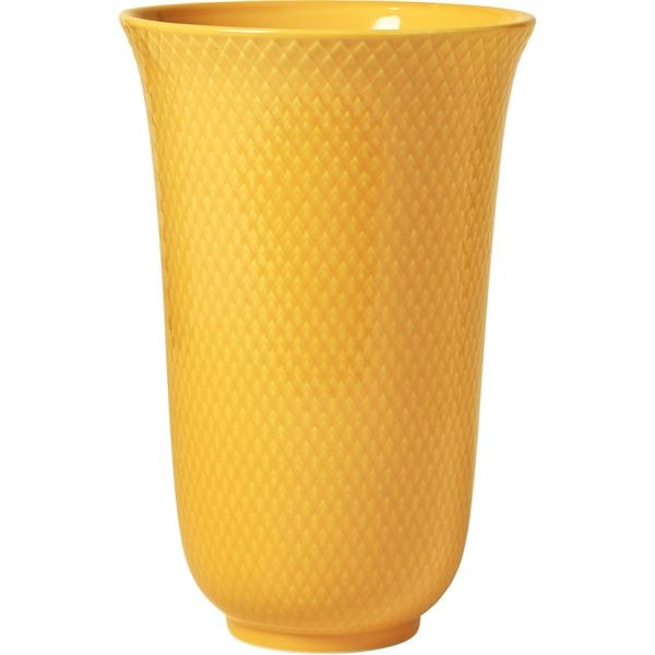 Rhombe Color Vas 20 cm Gul