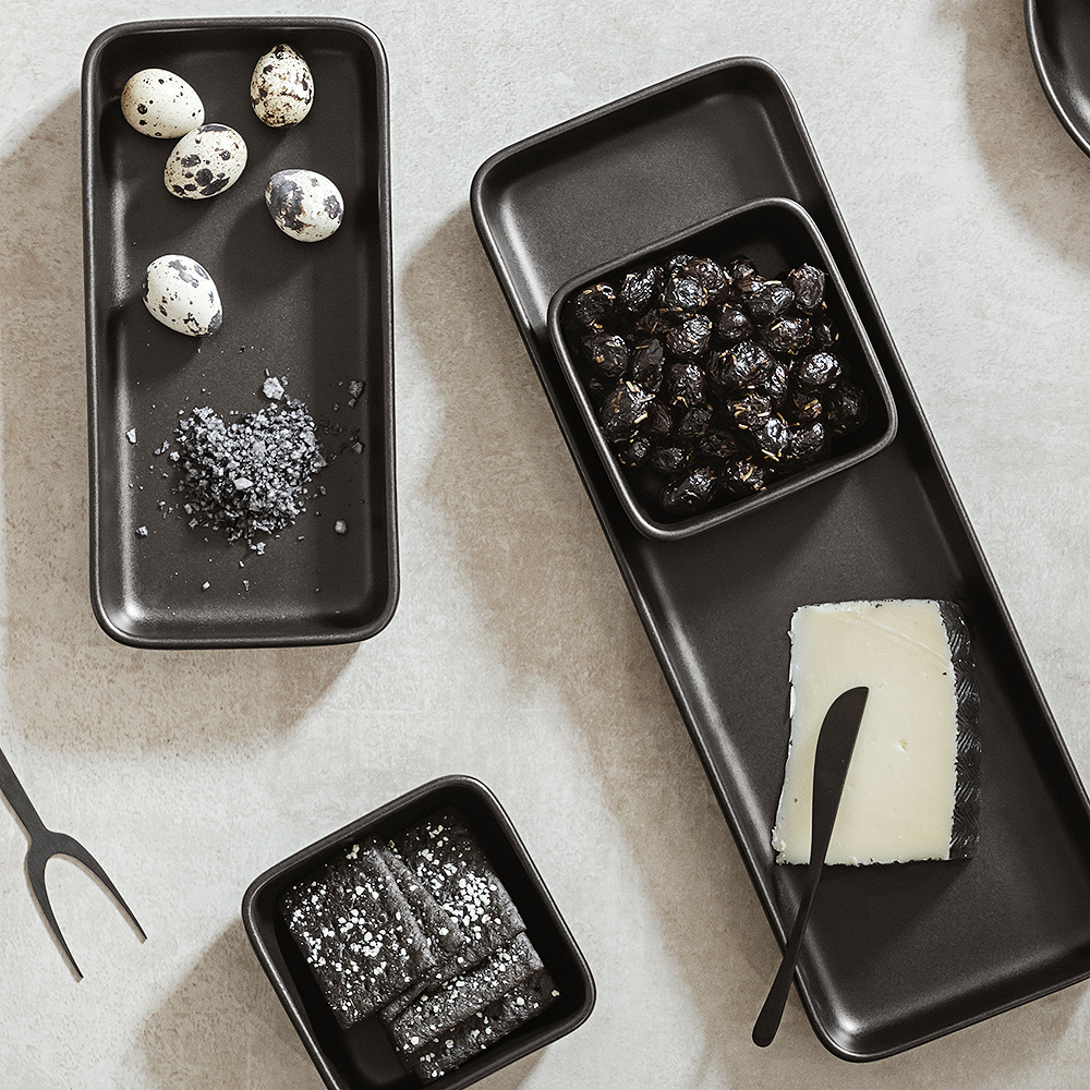 Nordic Kitchen Skål 11x11 cm Svart