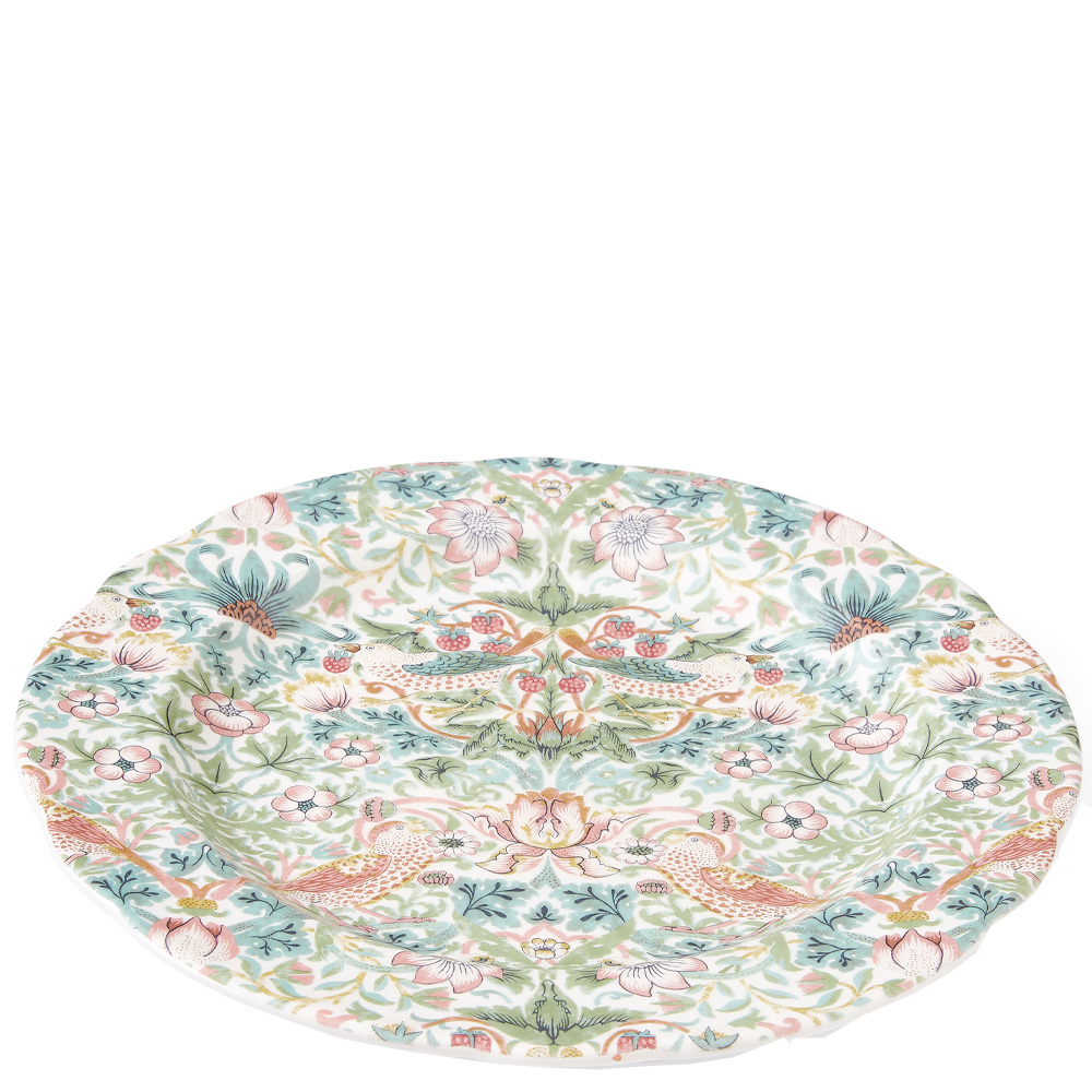 Morris & Co Serveringsfat Strawberry Thief 30 cm Flerfärgad