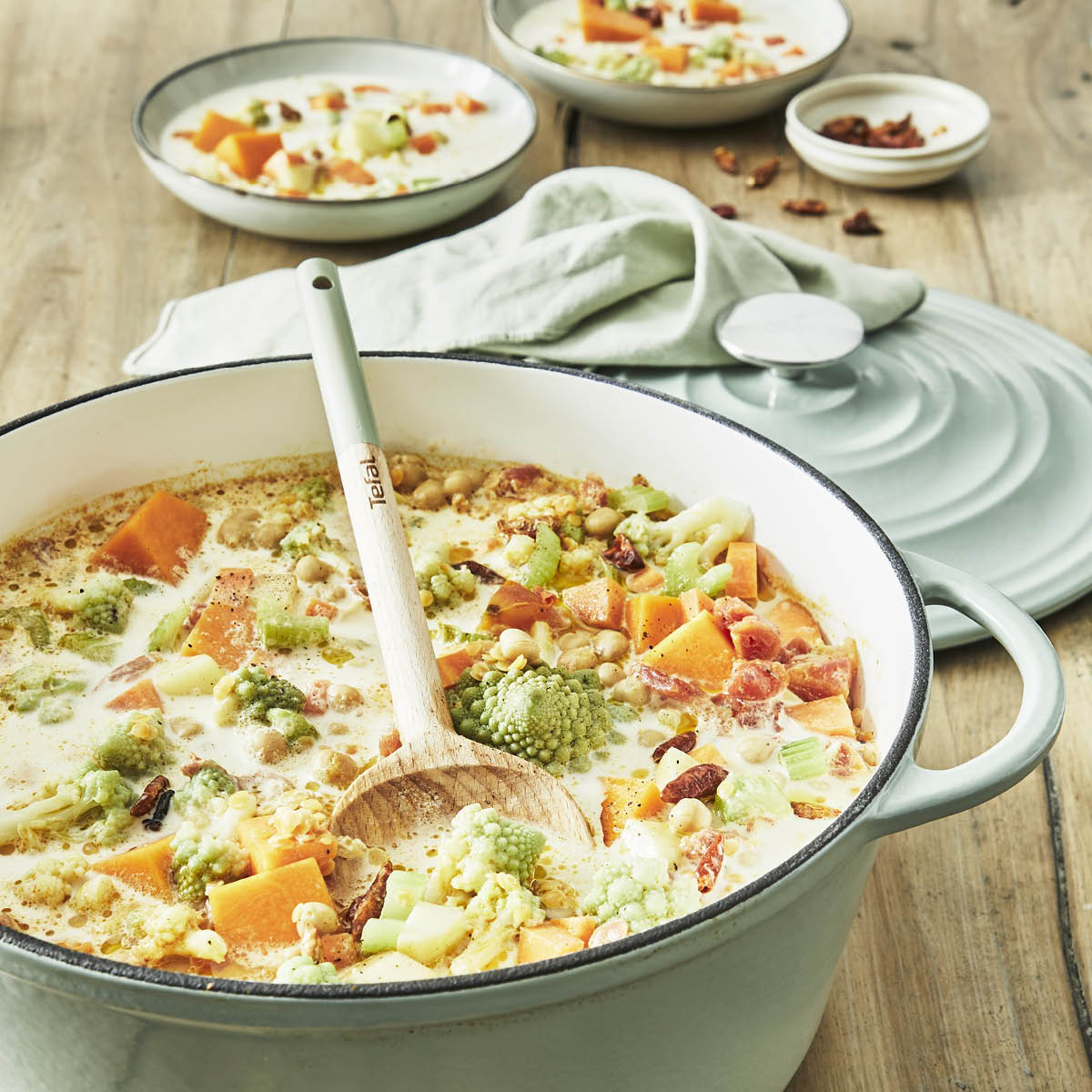 Lov Gjutjärnsgryta 7,4 L Grön