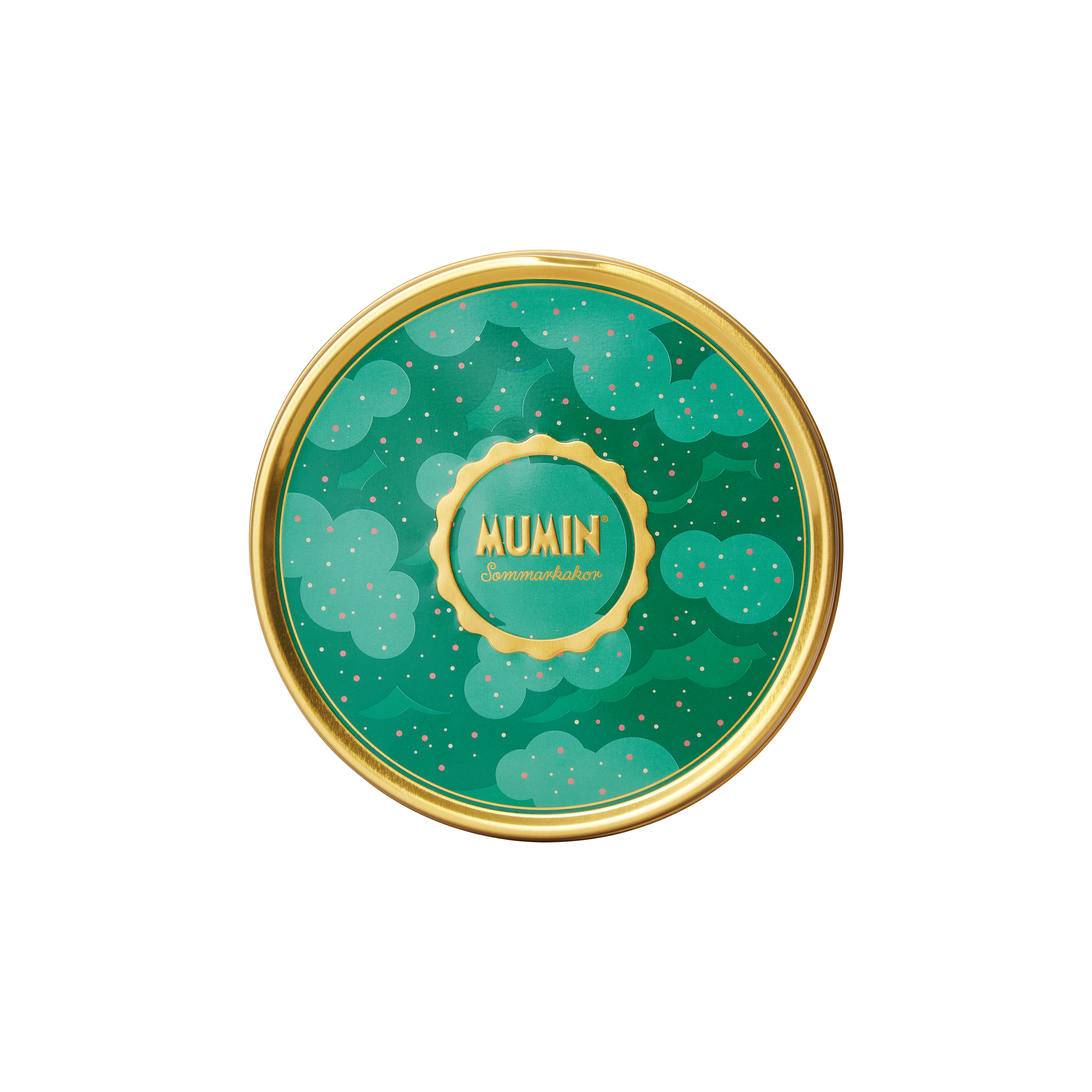 Mumin Sommarkakor Hallon 2023 Grön