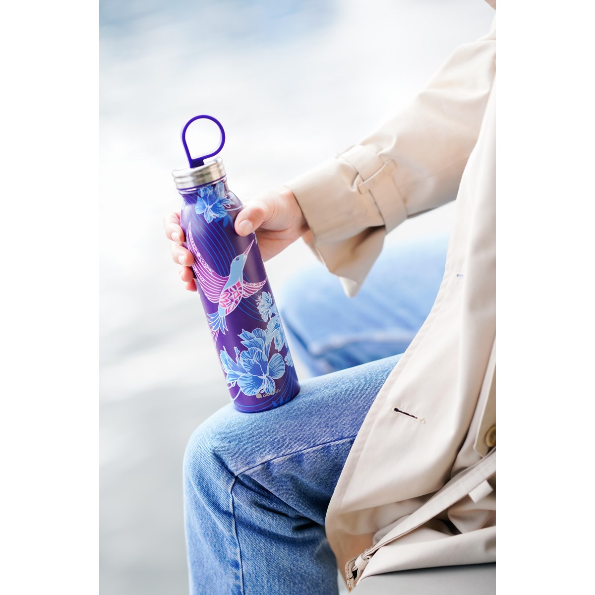 Chilled Style ThermavaC Vattenflaska 0,55L Riverside Indigo