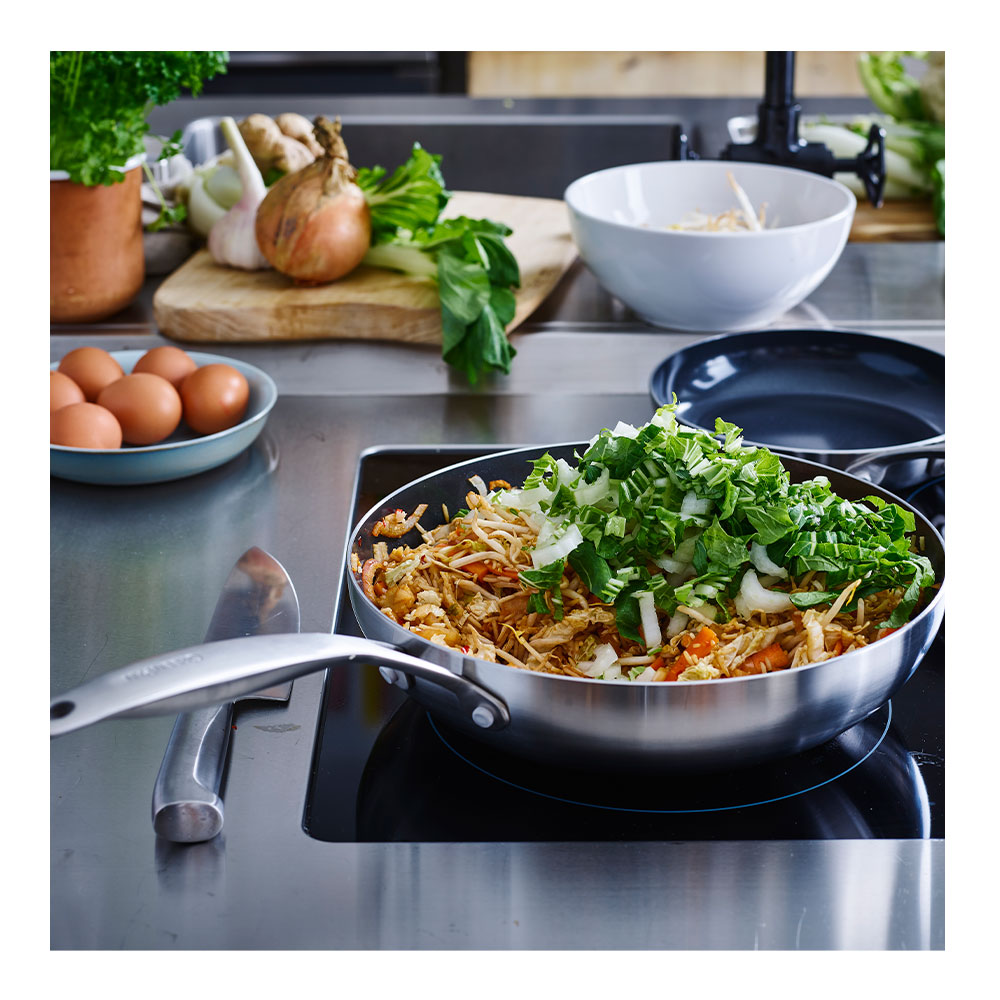 Geneva Stekpanna 28 cm Rostfri