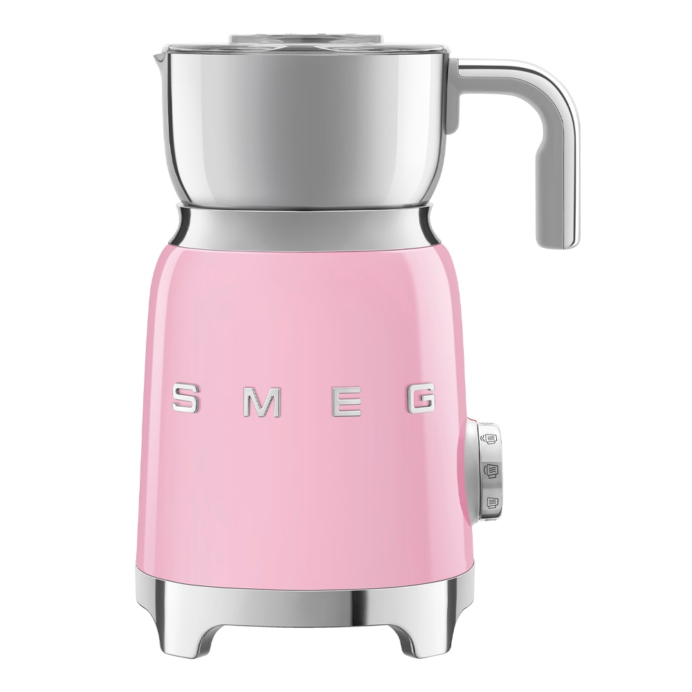 Smeg 50's Style Mjölkskummare Rosa