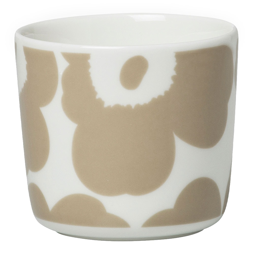 Oiva/Unikko Mugg Utan Öra 20 cl Beige/Vit