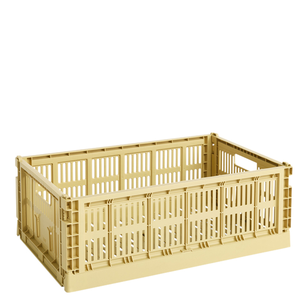 Colour Crate Förvaringslåda L Golden Yellow