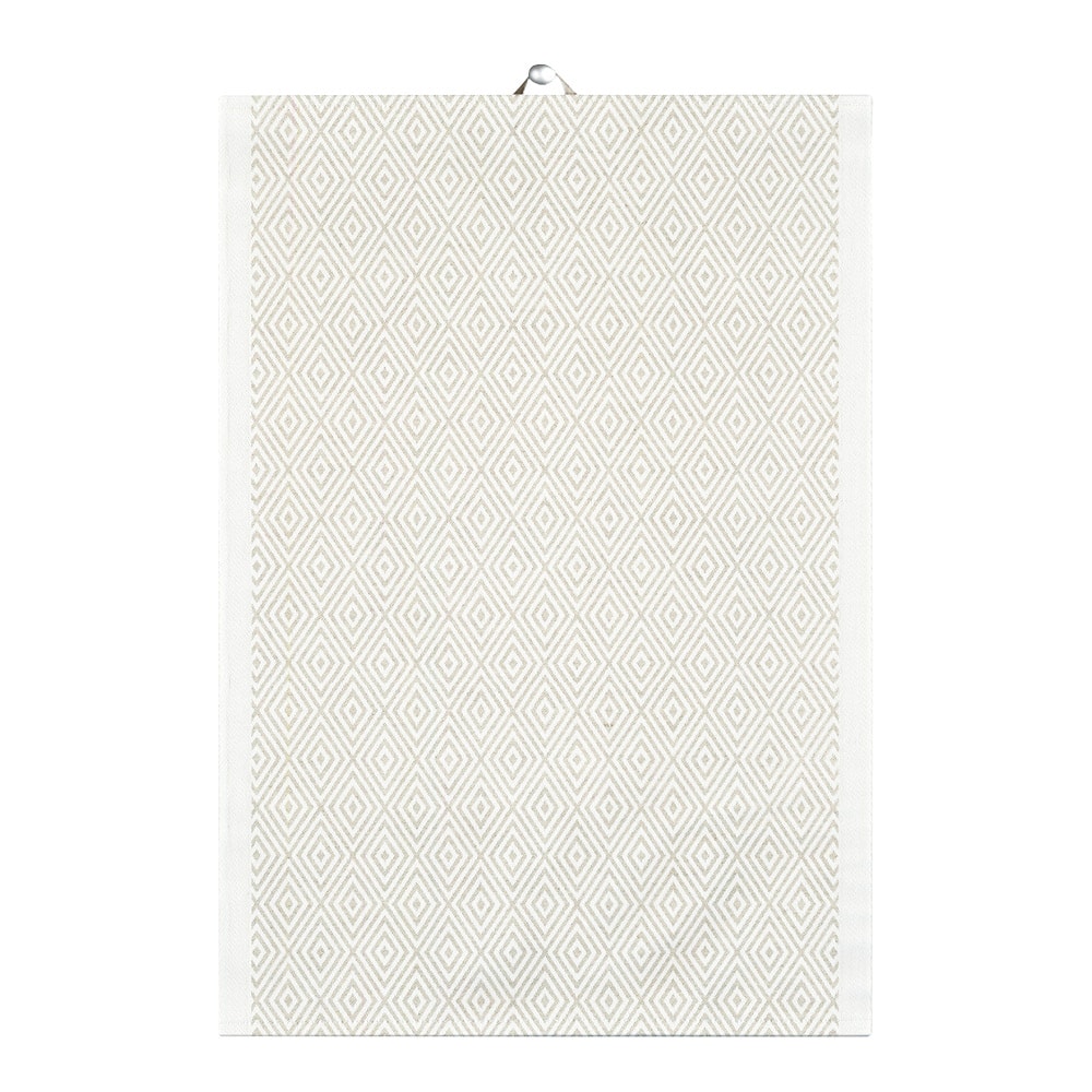 Gåsöga Kökshandduk 50x70 cm Beige