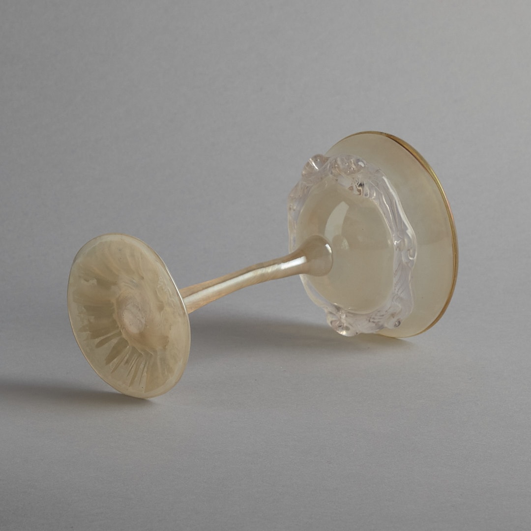 Gunilla Kihlgren Champagneglas Beige