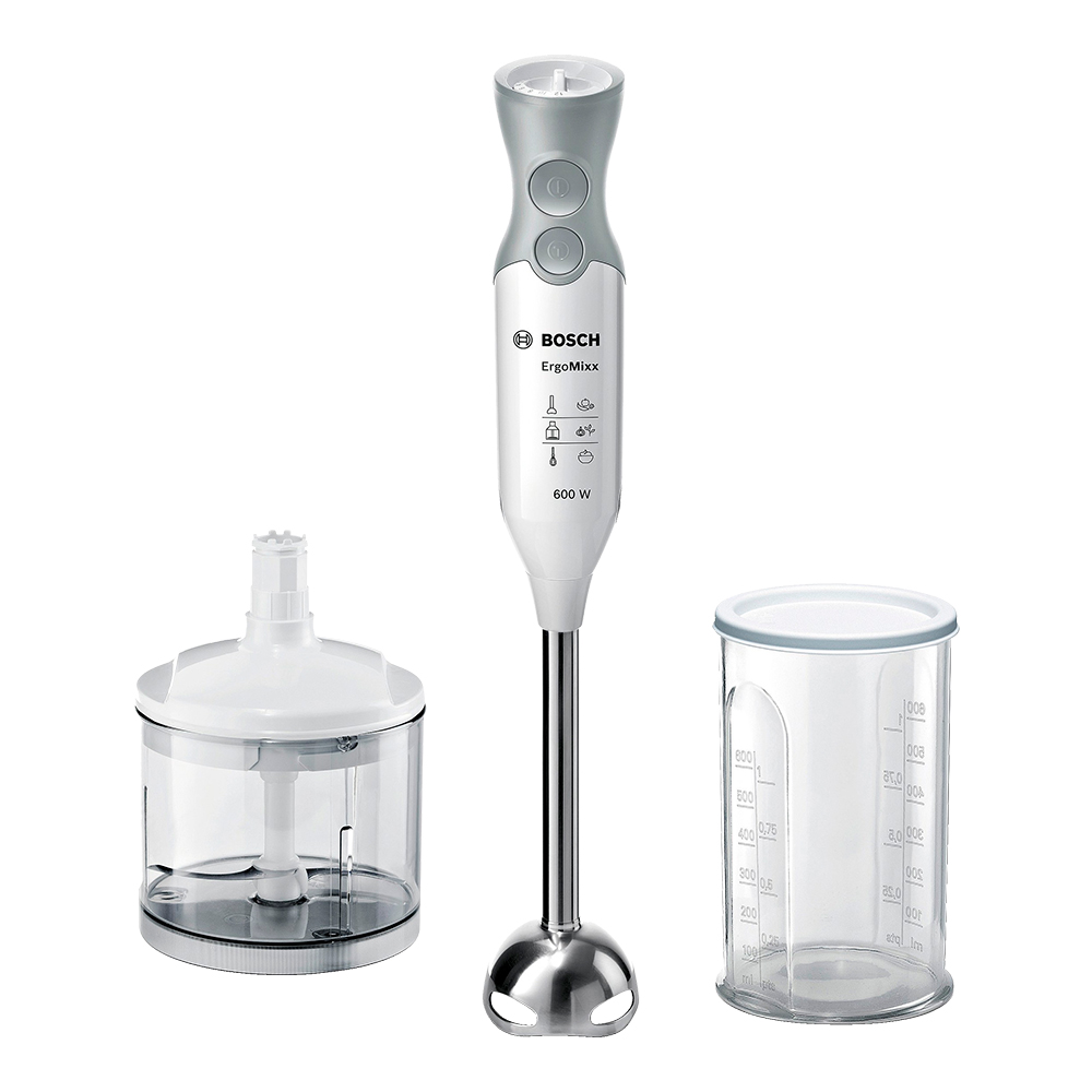 Bosch ErgoMixx Stavmixer med tillbehör Vit