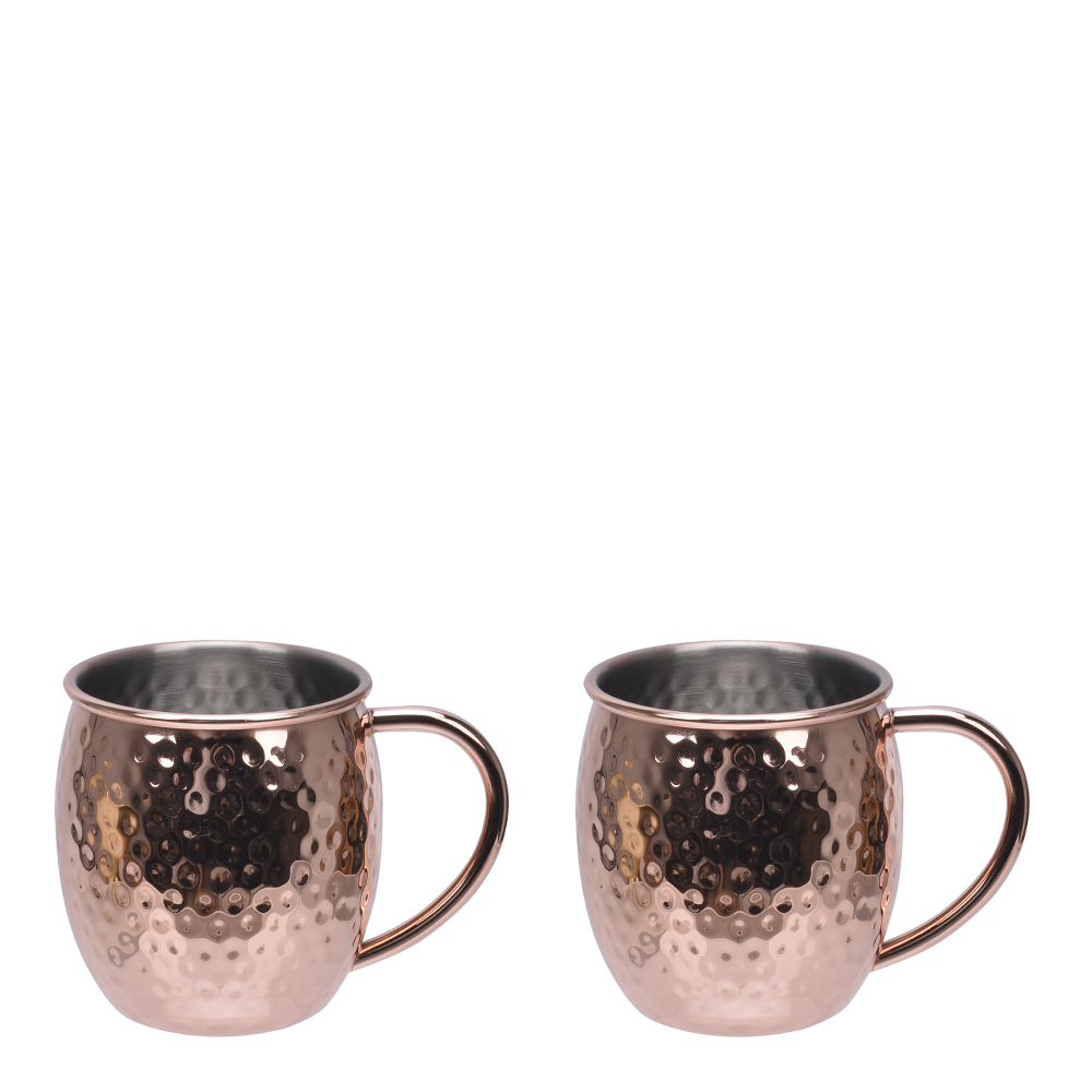 Moscow Mule Mugg 40 cl 2-pack Koppar