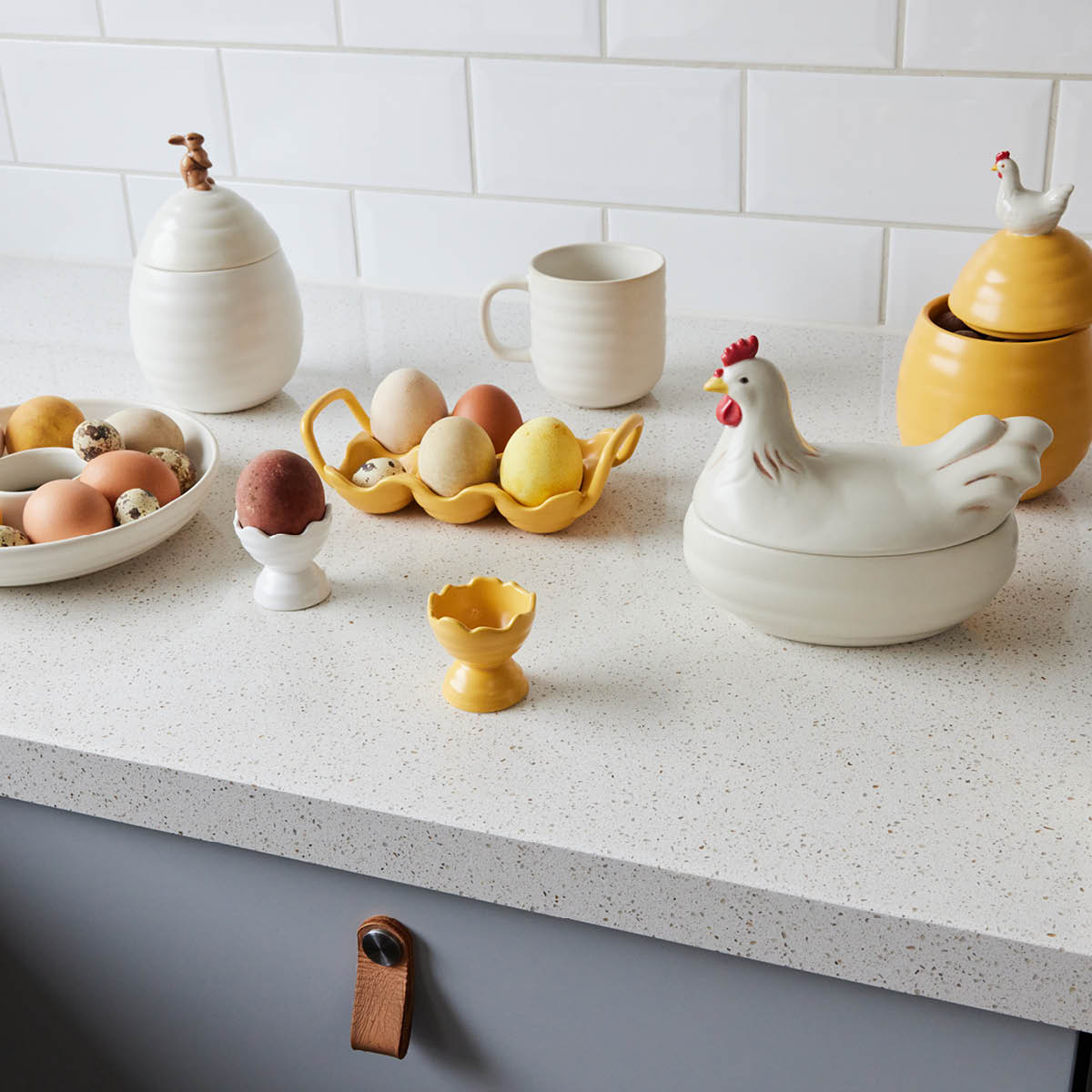 Ellen Skål med lock 16 cm Höna