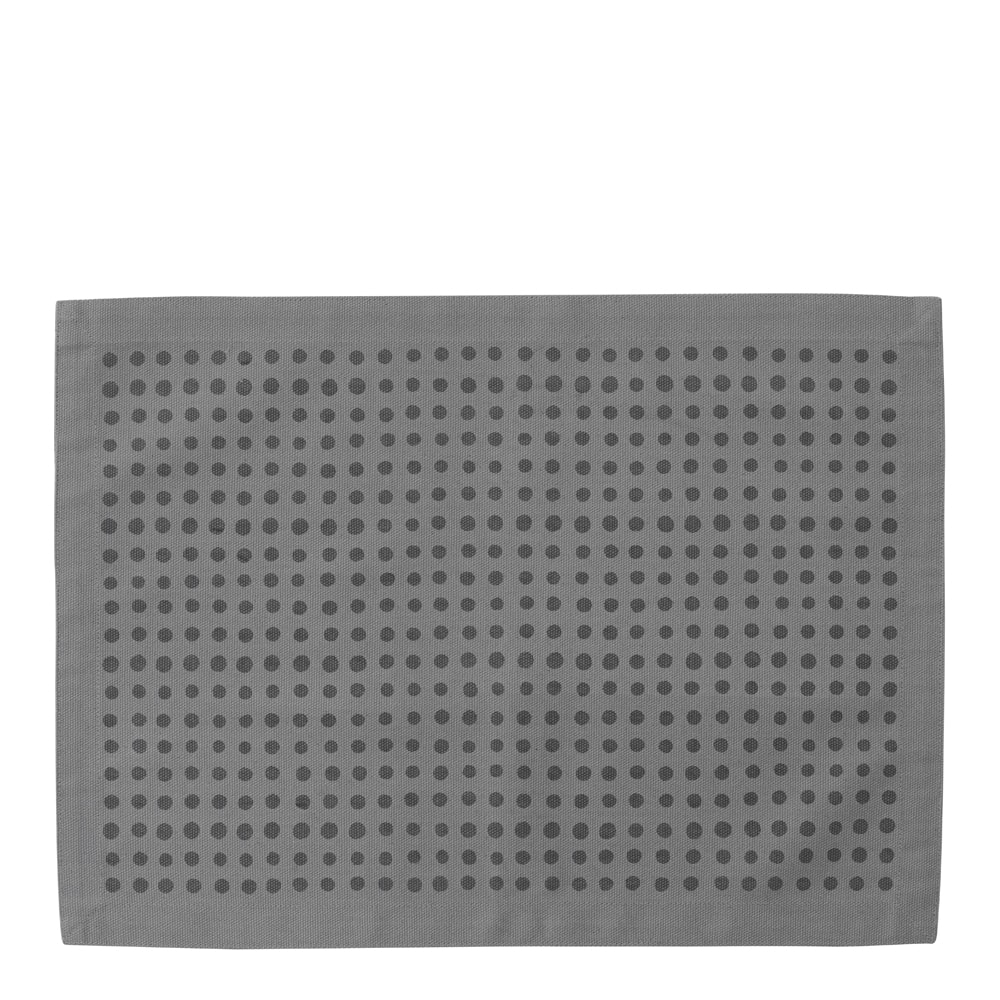 Tablett 37x50 cm prickig Grå