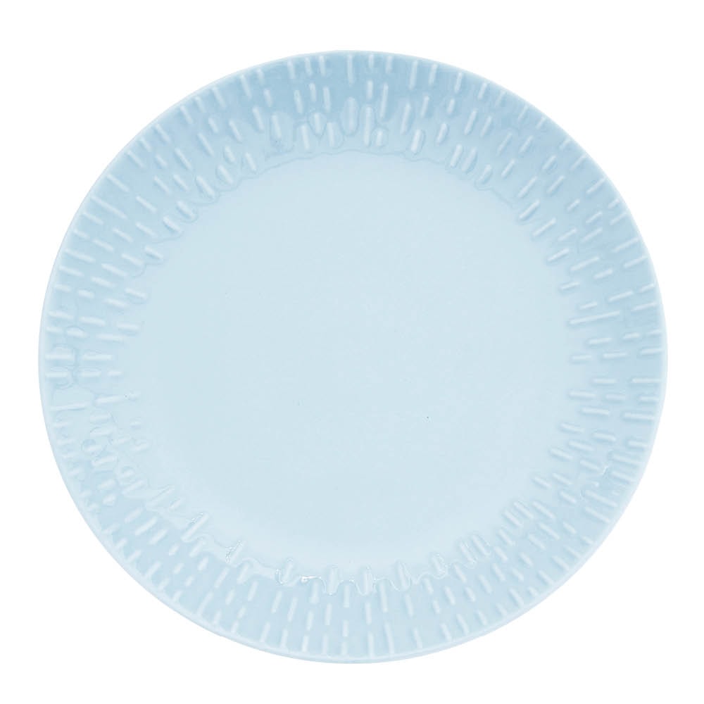 Confetti Desserttallrik 21 cm Aqua