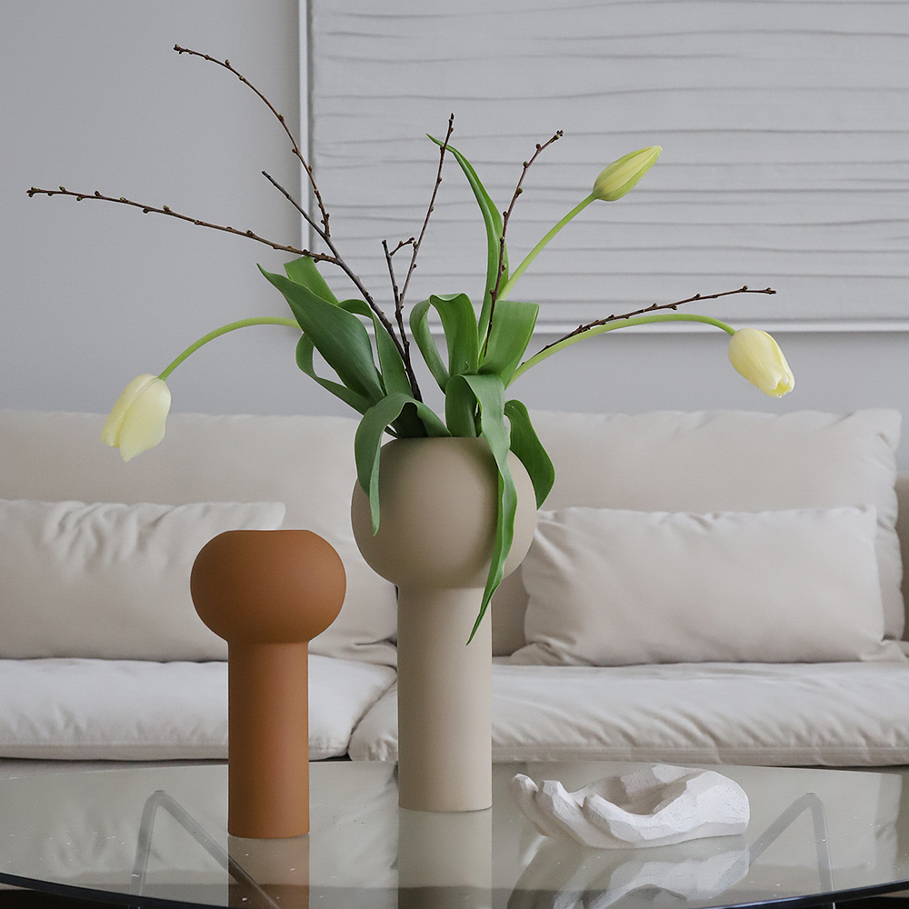 Pillar Vas 24 cm Coconut