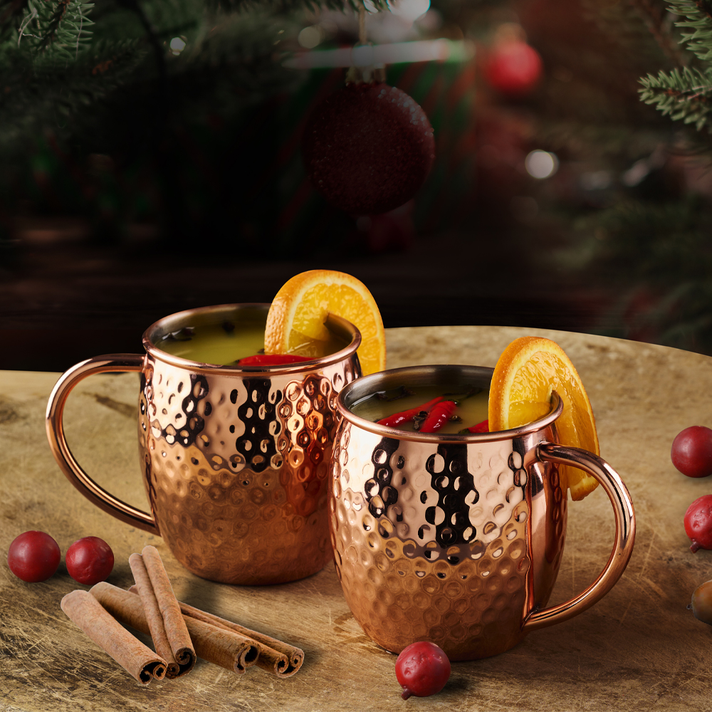 Moscow Mule Mugg 40 cl 2-pack Koppar