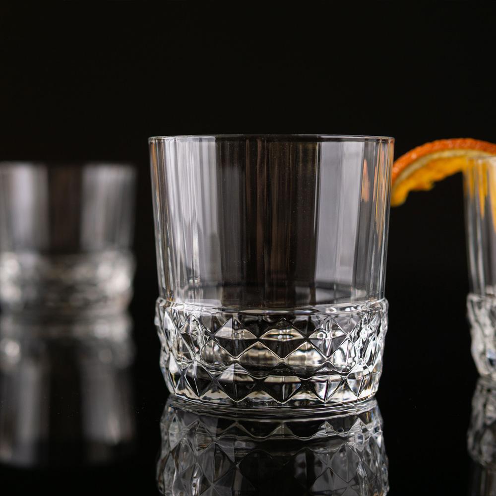 America Whiskyglas 37 cl 4-pack Klar