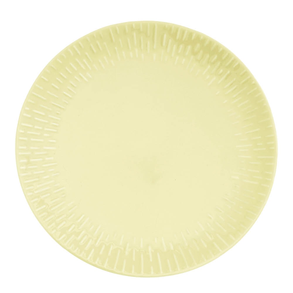 Confetti Tallrik 27 cm Citron