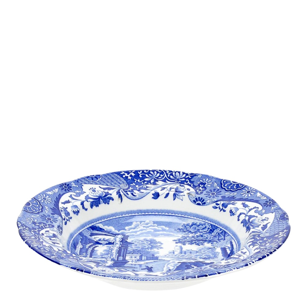 Blue Italian Tallrik djup 23 cm