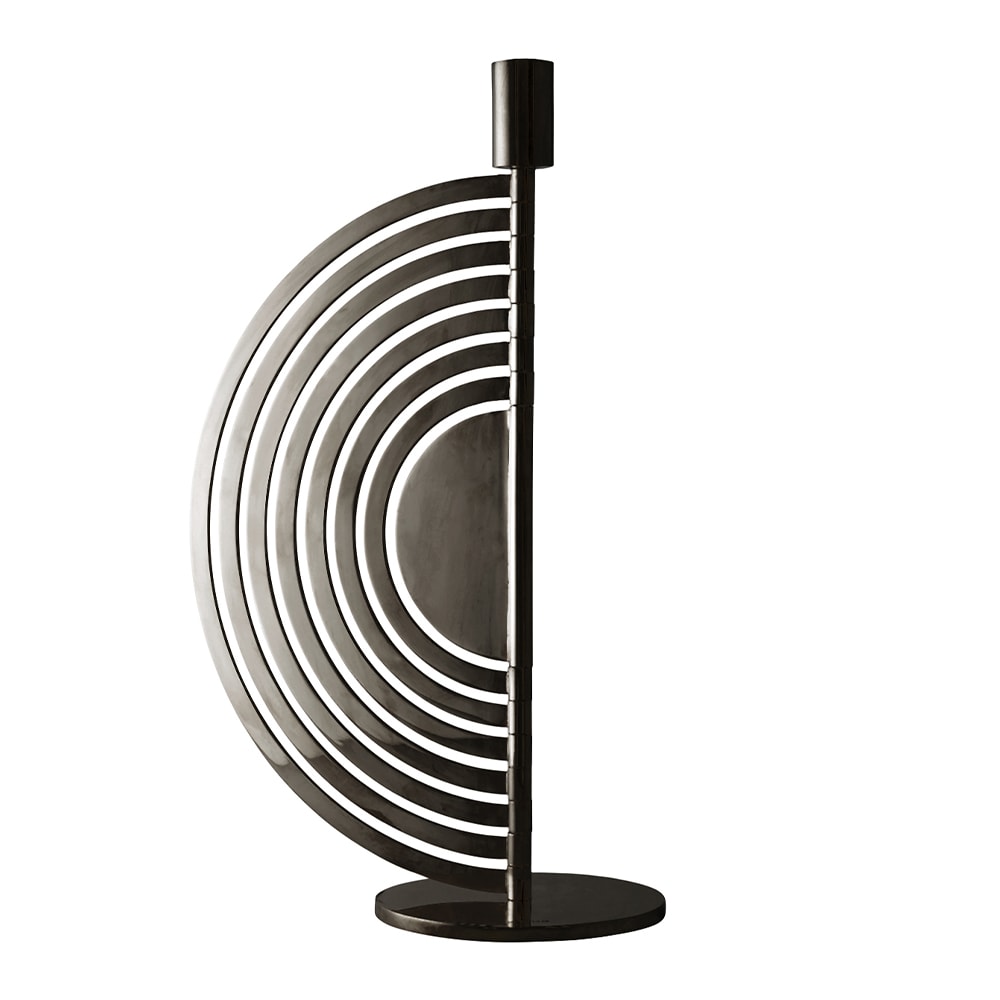 Cirkus Ljusstake 30 cm Svart