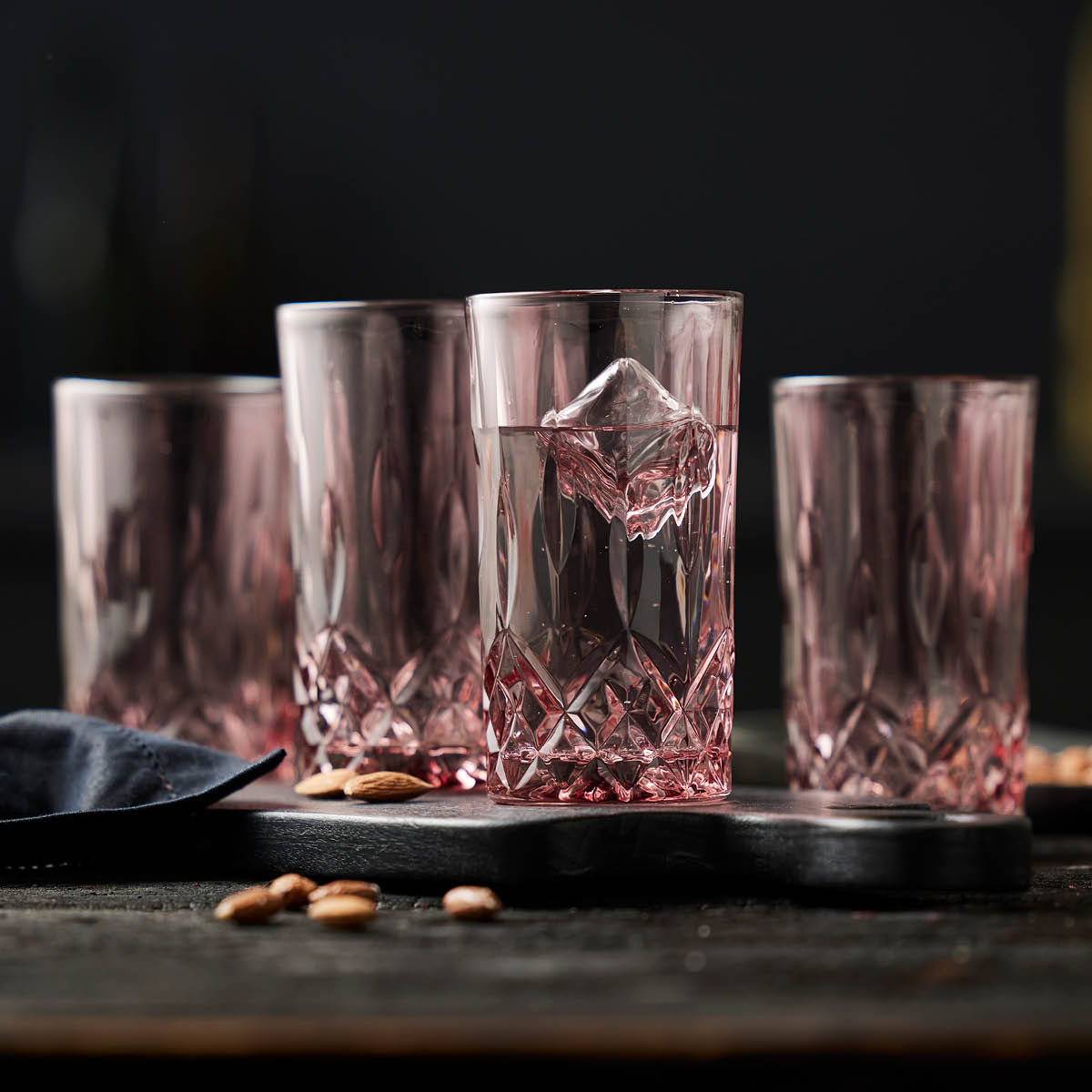 Sorrento Highball 38 cl 4-pack Rosa