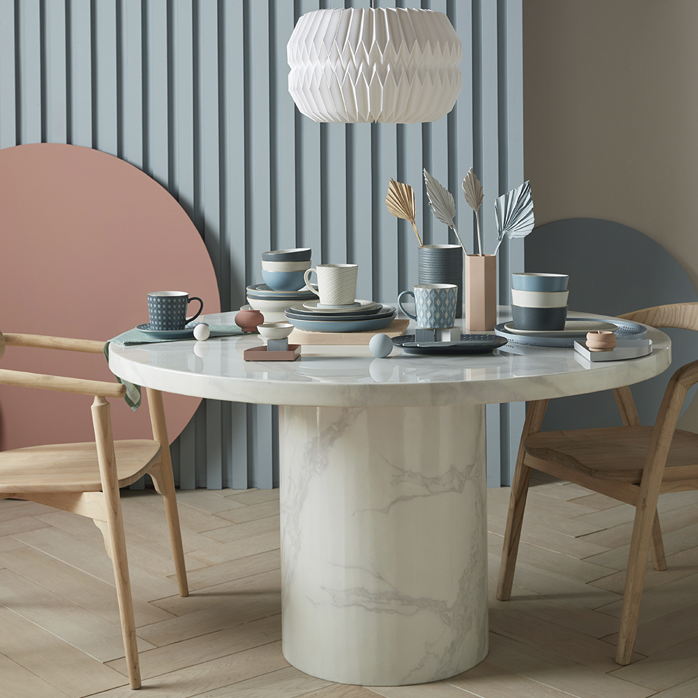 Impression Tallrik 17 cm Blå