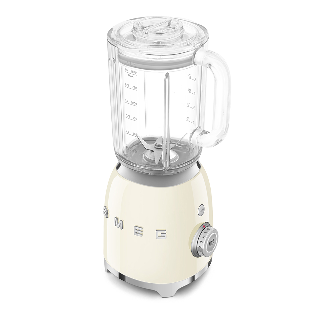 Smeg 50's Style Blender högblank Creme
