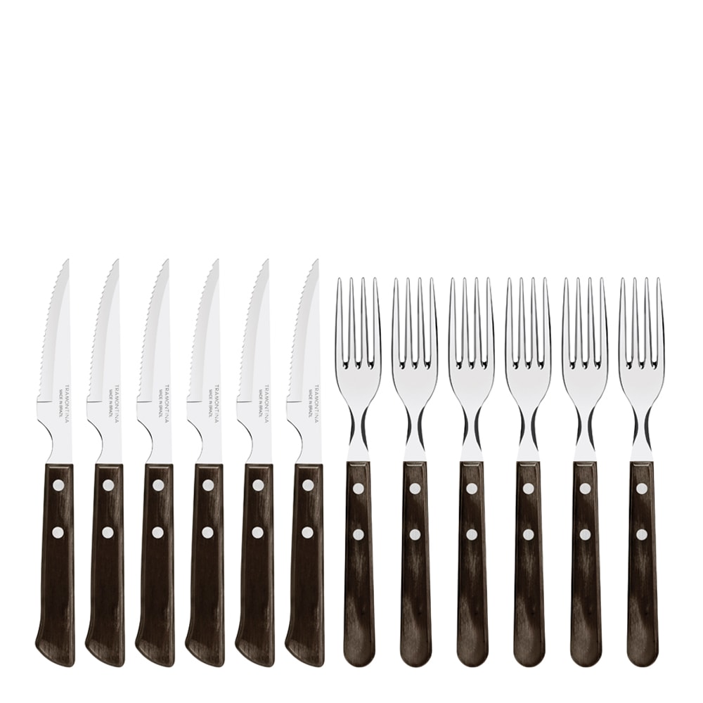 Churrasco Knivar & Gafflar Grillbestick 12 delar