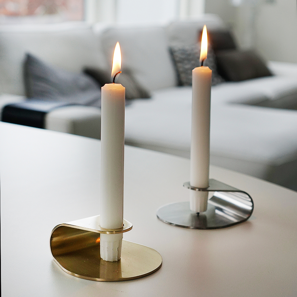 Nightlight Ljusstake 10 cm Silver