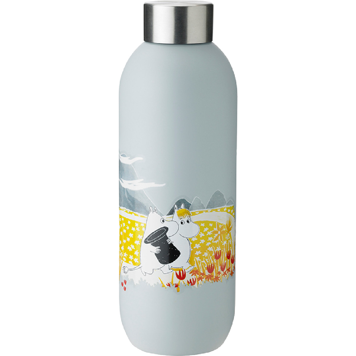 Mumin Dricksflaska 75 cl Soft Sky