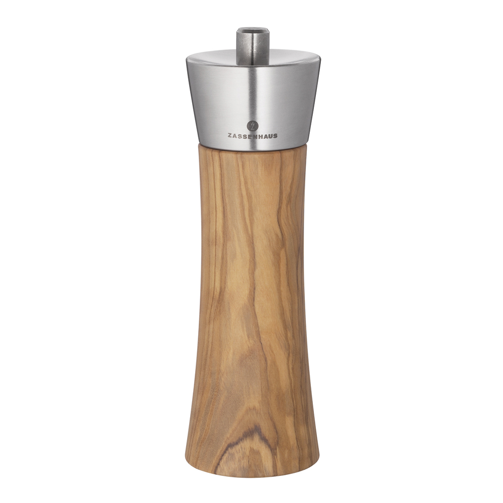 Augsburg Pepparkvarn 18 cm Rostfri/Olivträ