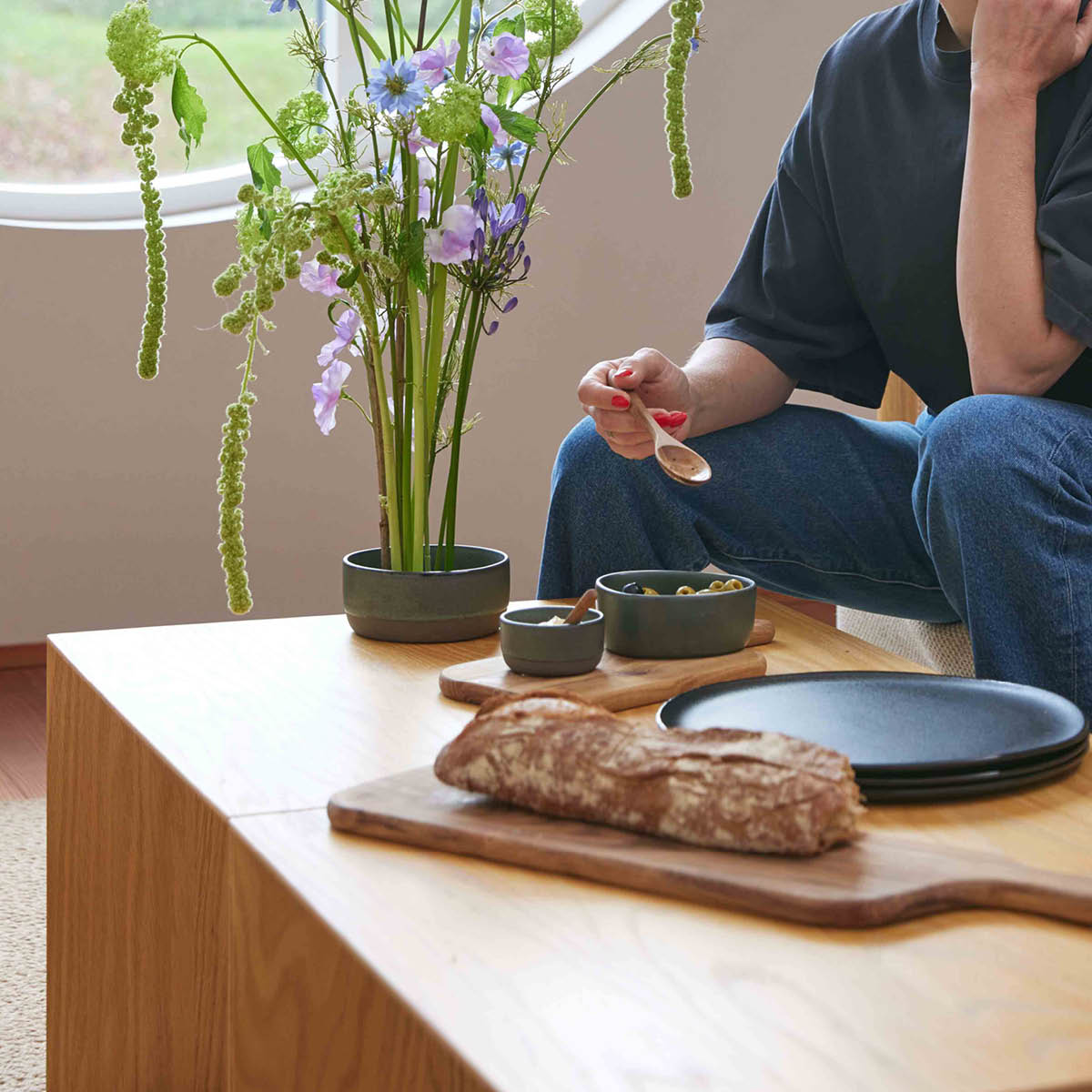 Raw Skålset 3 delar 19,5 cm Northern Green