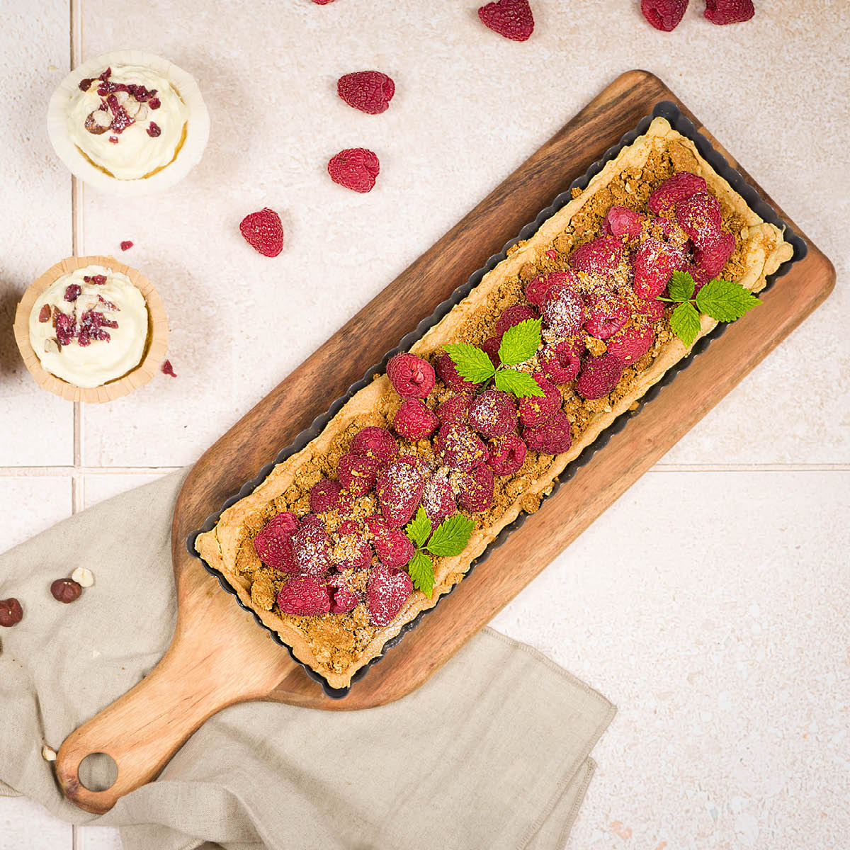 bAYk Pajform 35x11 cm 1L Kolstål