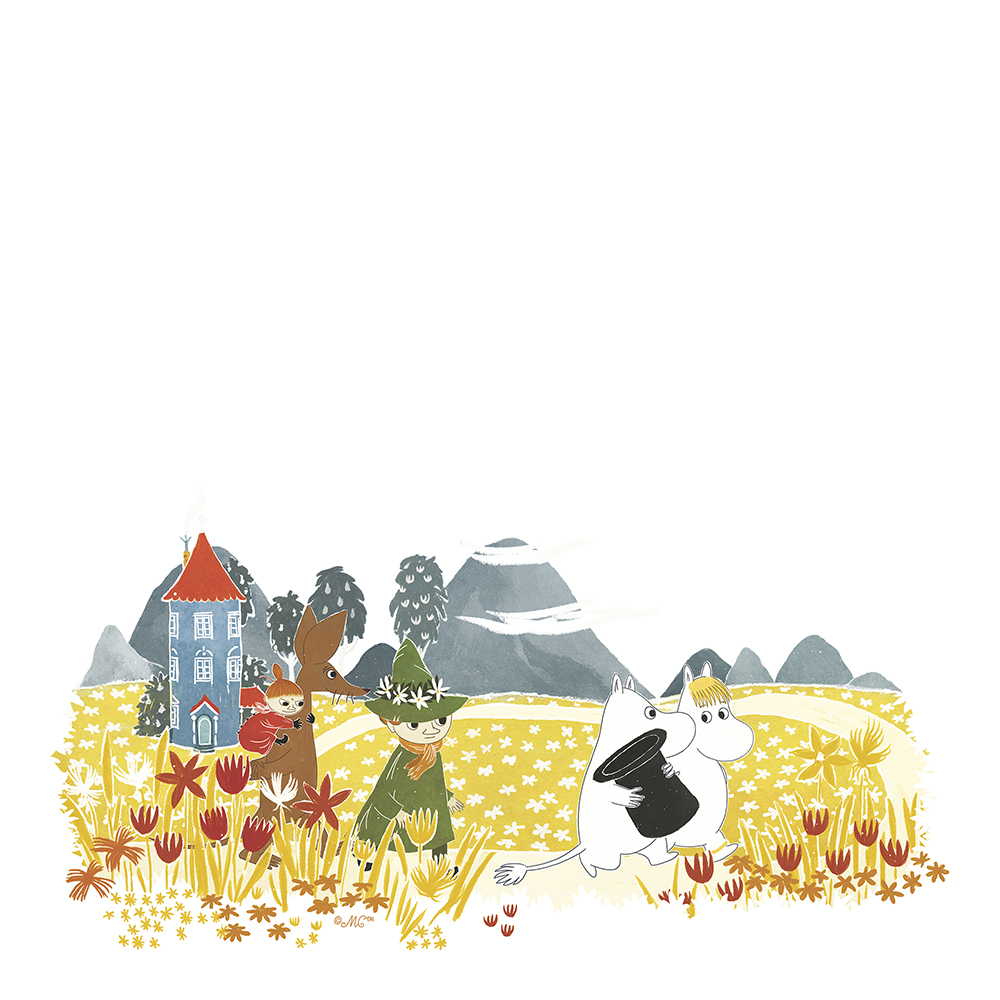 Mumin To Go Click Mugg 20 cl Soft Sky