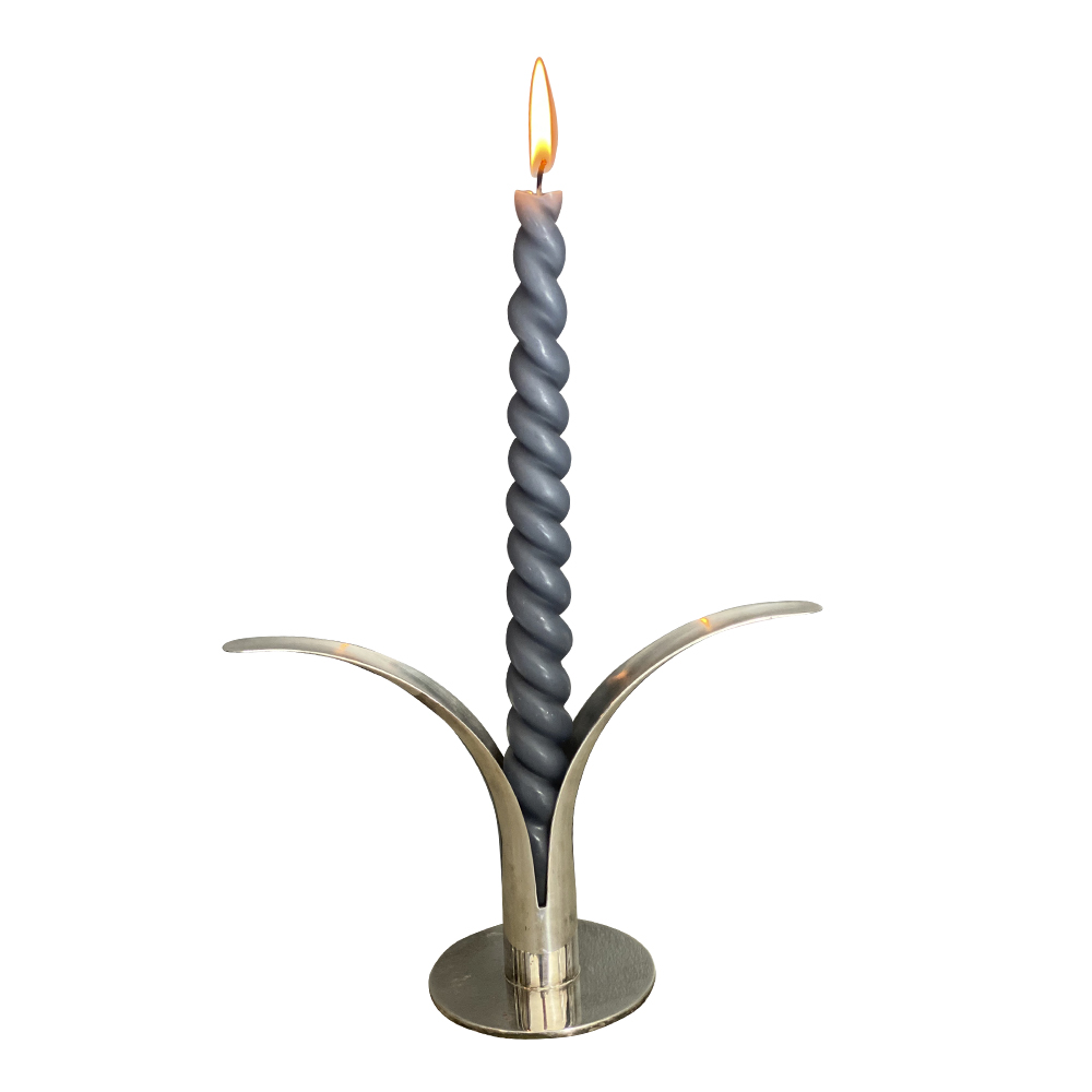 Ljus Snurrade 29 cm 2-pack Blågrå