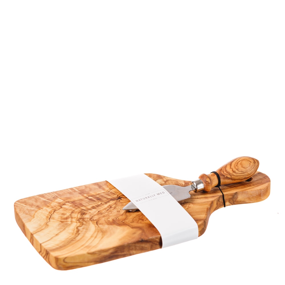 Set Skärbräda och Ostkniv