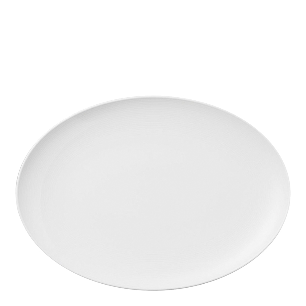 Uppläggningsfat 34 cm Vit