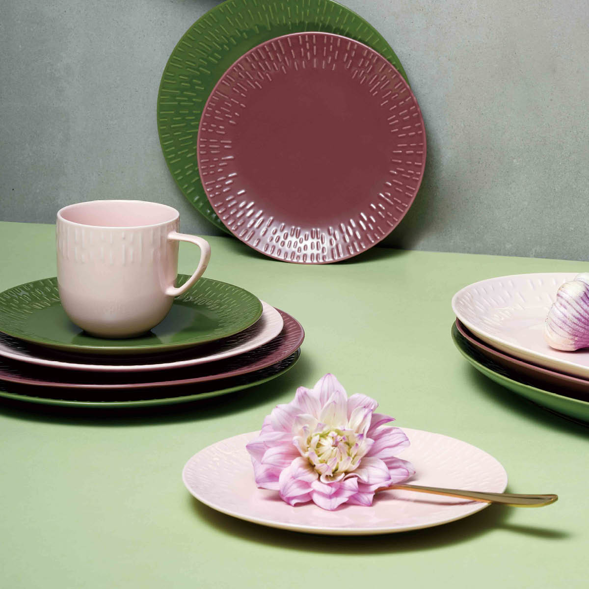 Confetti Mugg 35 cl Rosa