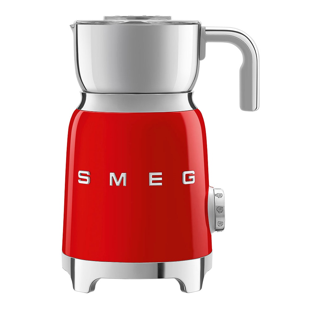 Smeg 50's Style Mjölkskummare Röd