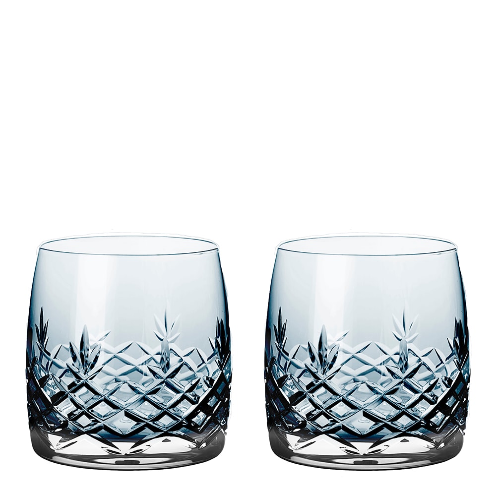 Crispy Aqua Glas 23 cl 2-pack Blå