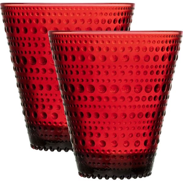 Kastehelmi Dricksglas 30 cl 2-pack Tranbär