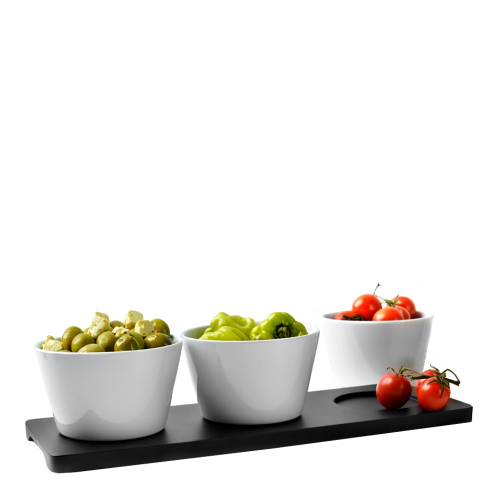 Daily Use Tapasfat 36x12,5 cm Vit/Svart