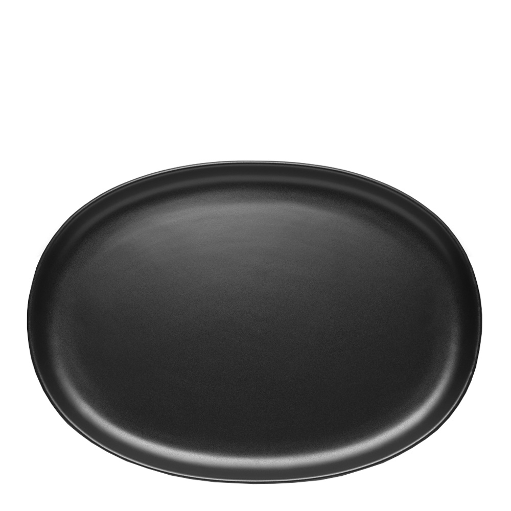 Nordic Kitchen Tallrik Oval 32 cm Svart