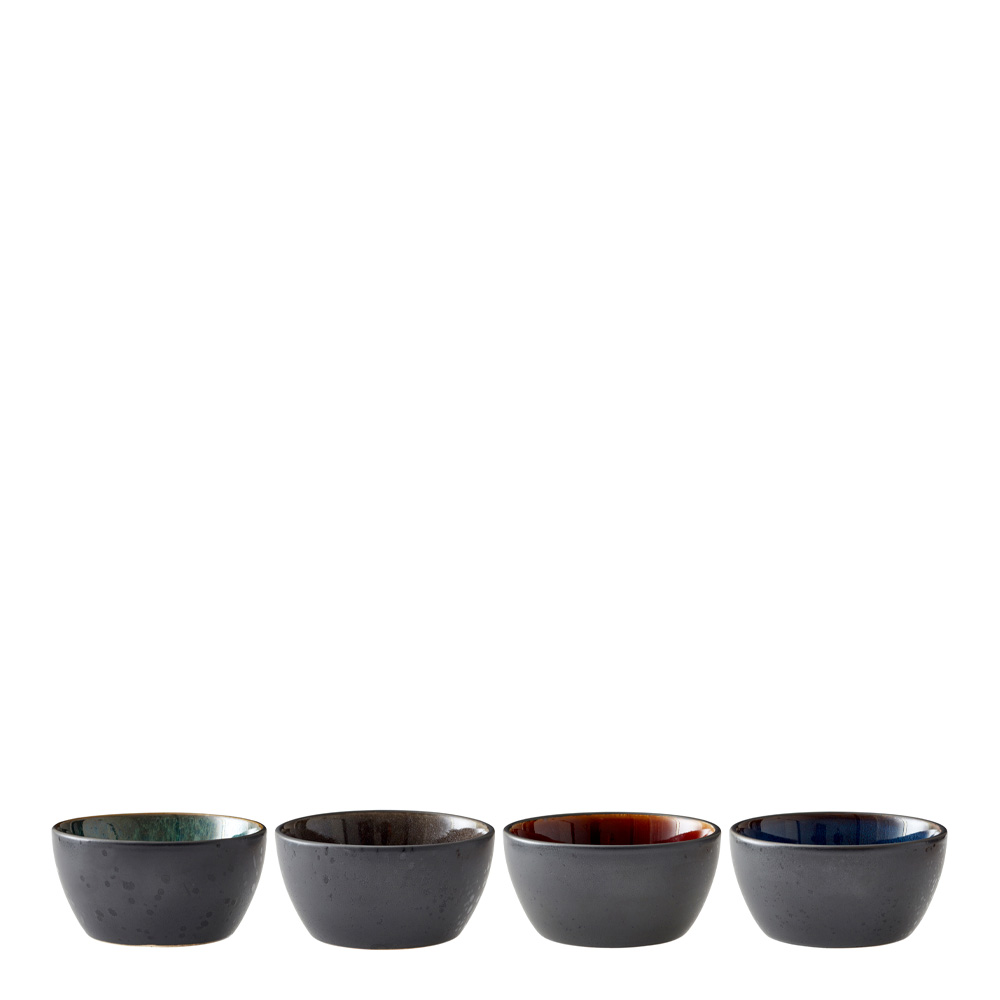 Bitz Skål 12 cm 4-pack Mattsvart