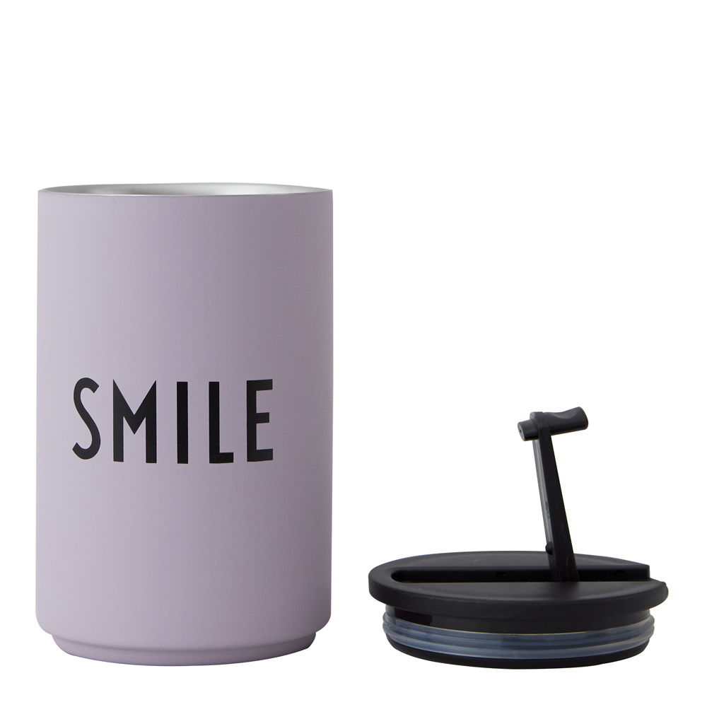 To Go Termosmugg Smile Lavendel