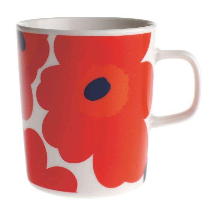 Unikko Mugg 25 cl Röd