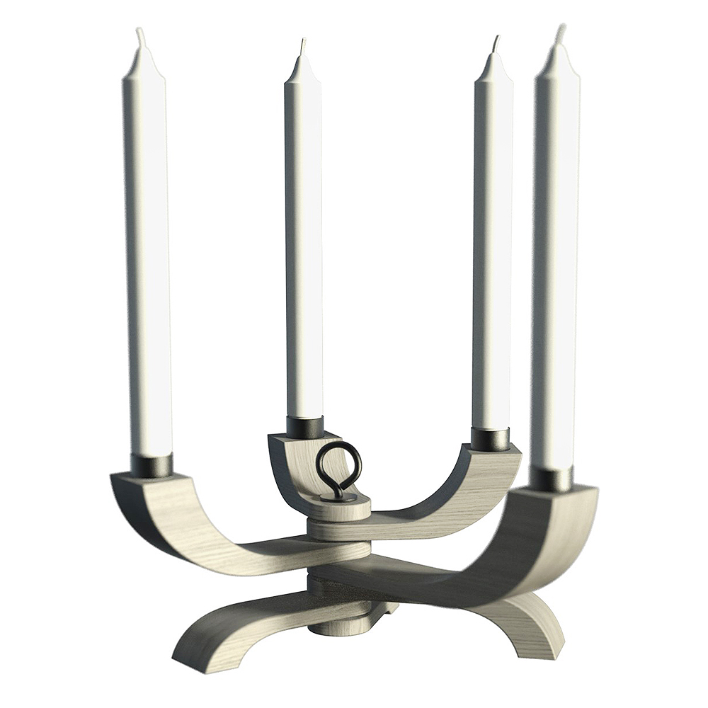 Nordic Light Ljusstake 4-armad Grå Limited Edition