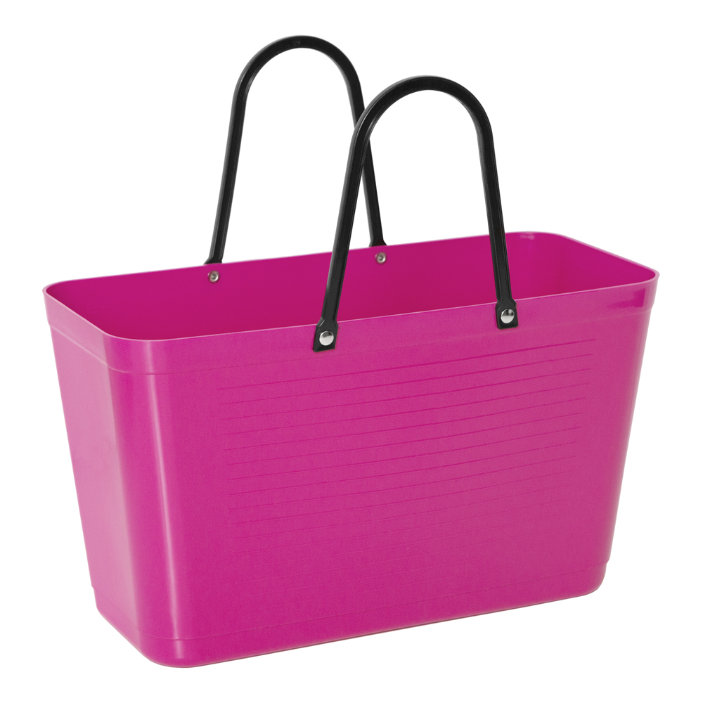 Väska Plast Stor Cerise