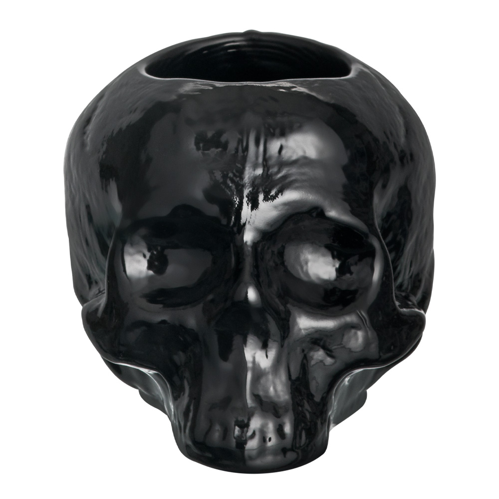 Still Life Skull Ljuslykta 8,5 cm Svart